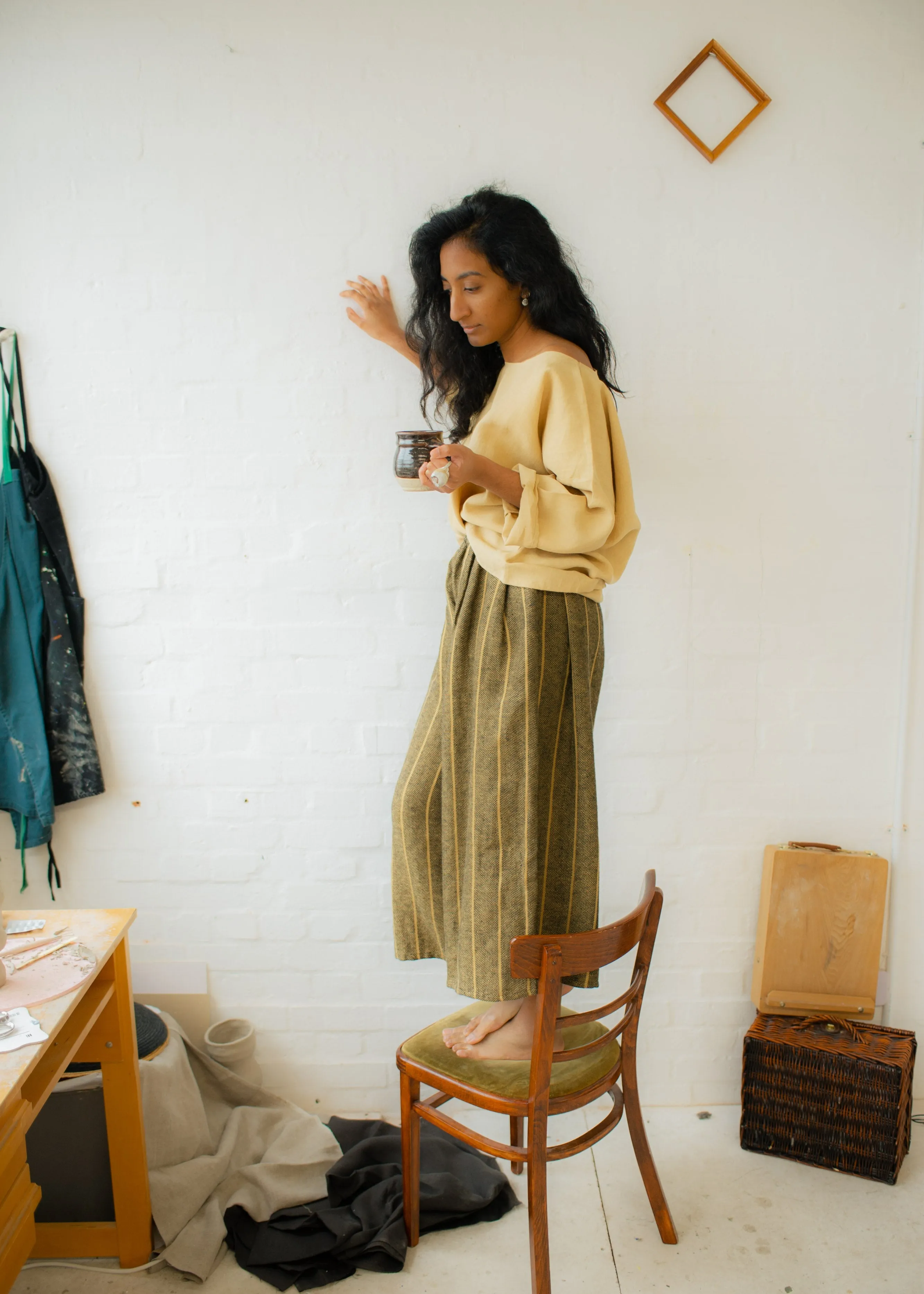 100% Linen Loosie Trousers