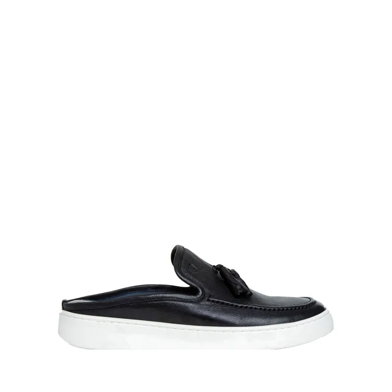 347012 Men's Slip On Shoes - Black