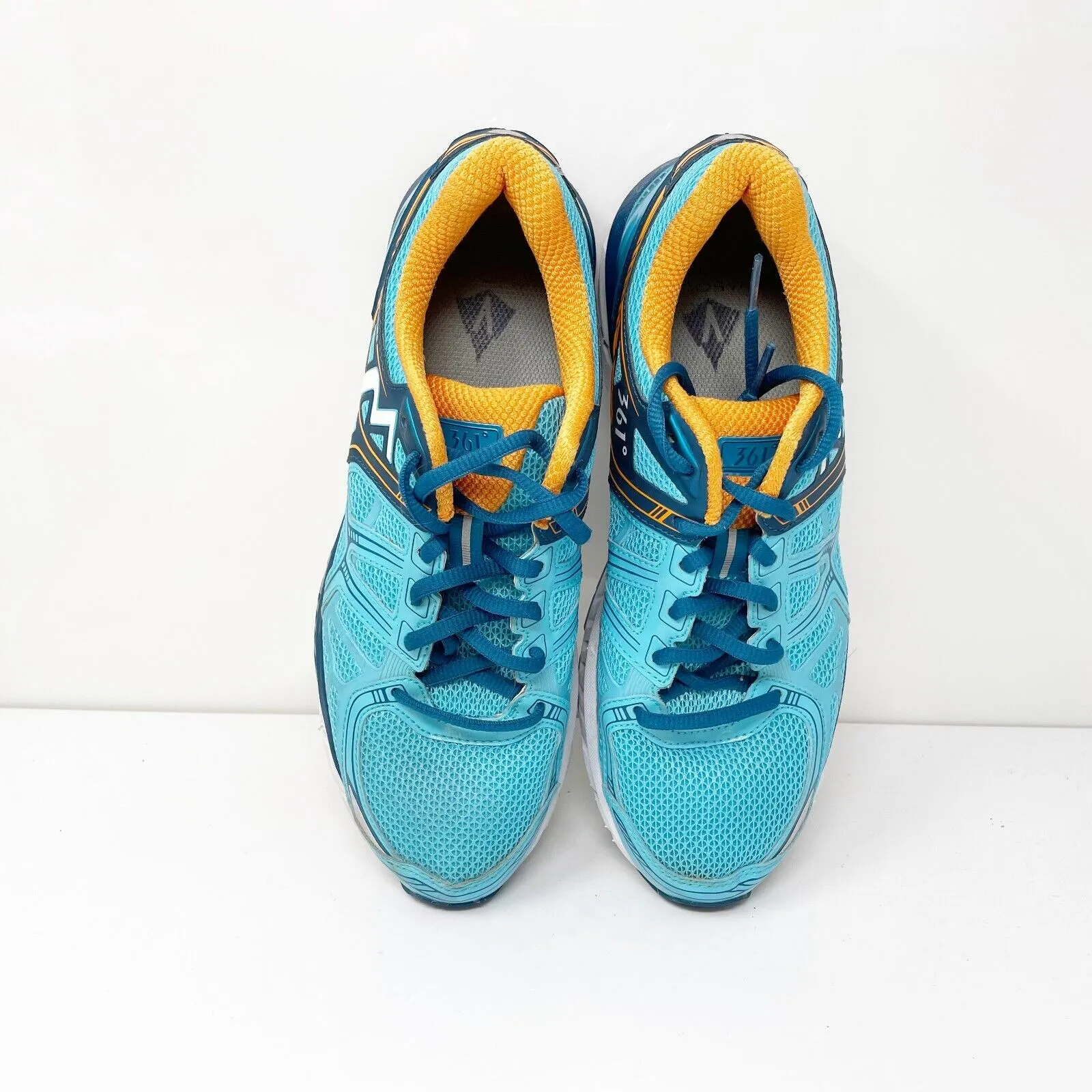 361 Degrees Womens Spire 201610111-6081 Blue Running Shoes Sneakers Size 9