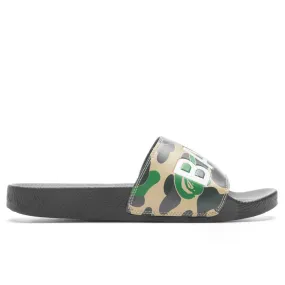 Abc Camo Slide Sandals Green