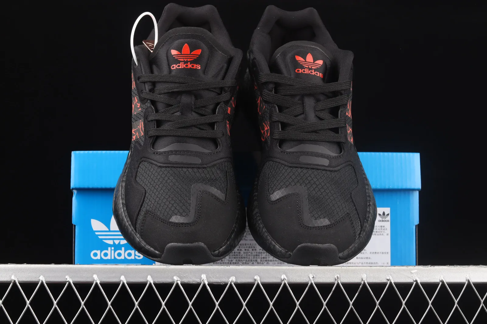 Adidas Day Jogger Boost Core Black Red Shoes FW5898