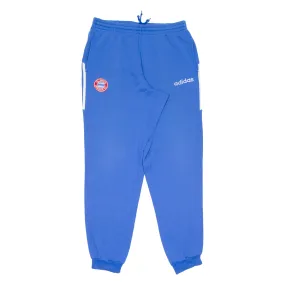 ADIDAS F.c. Bayern Munchen E.v. Mens Joggers Blue Tapered L W30 L32