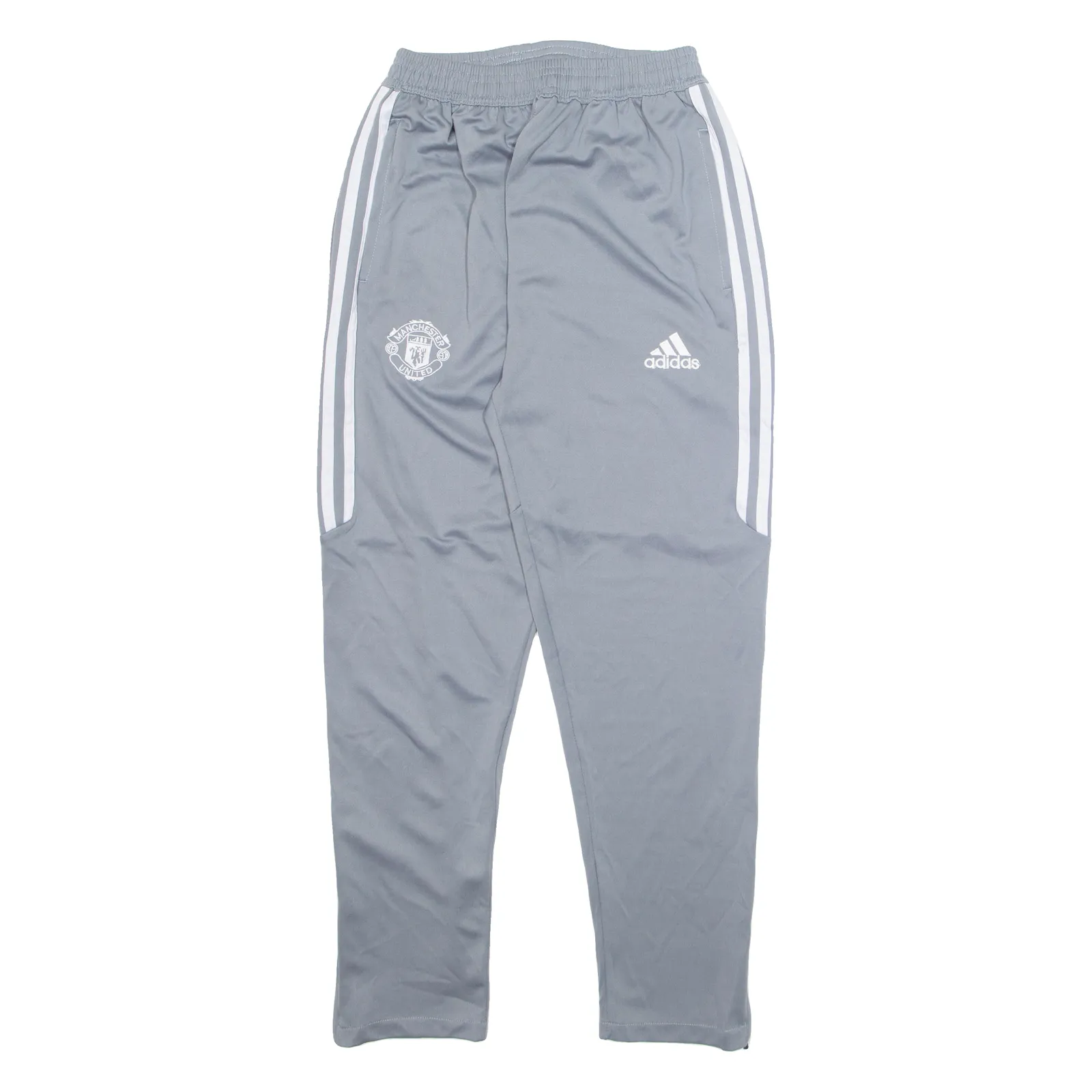 ADIDAS Manchester United Mens Joggers Grey Tapered M W22 L26