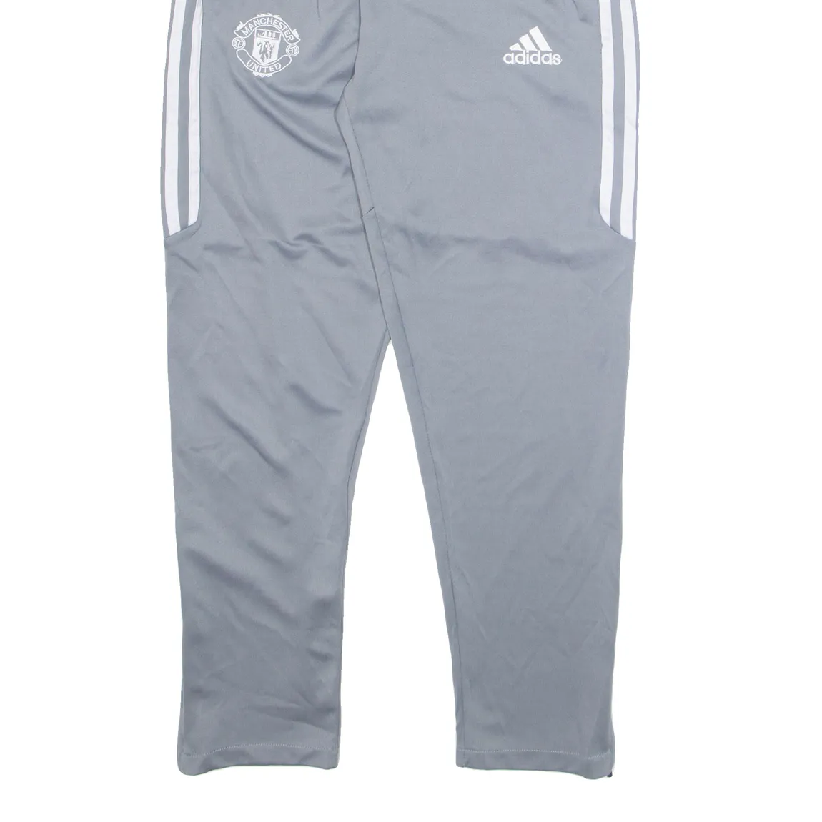 ADIDAS Manchester United Mens Joggers Grey Tapered M W22 L26