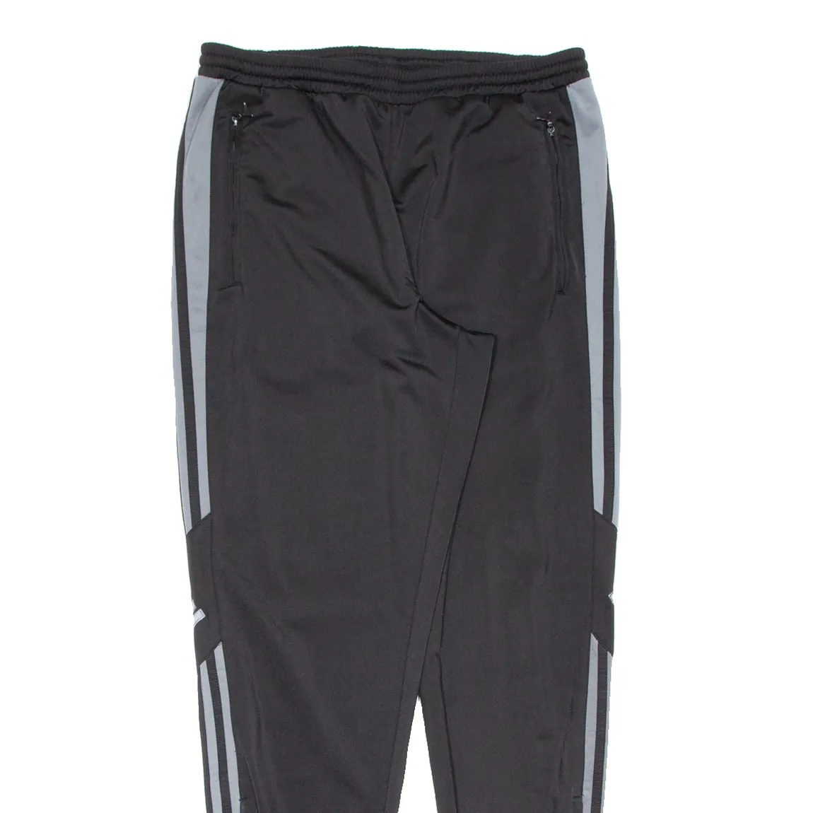 ADIDAS Mens Joggers Black Tapered L W32 L32