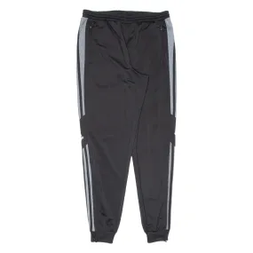 ADIDAS Mens Joggers Black Tapered L W32 L32