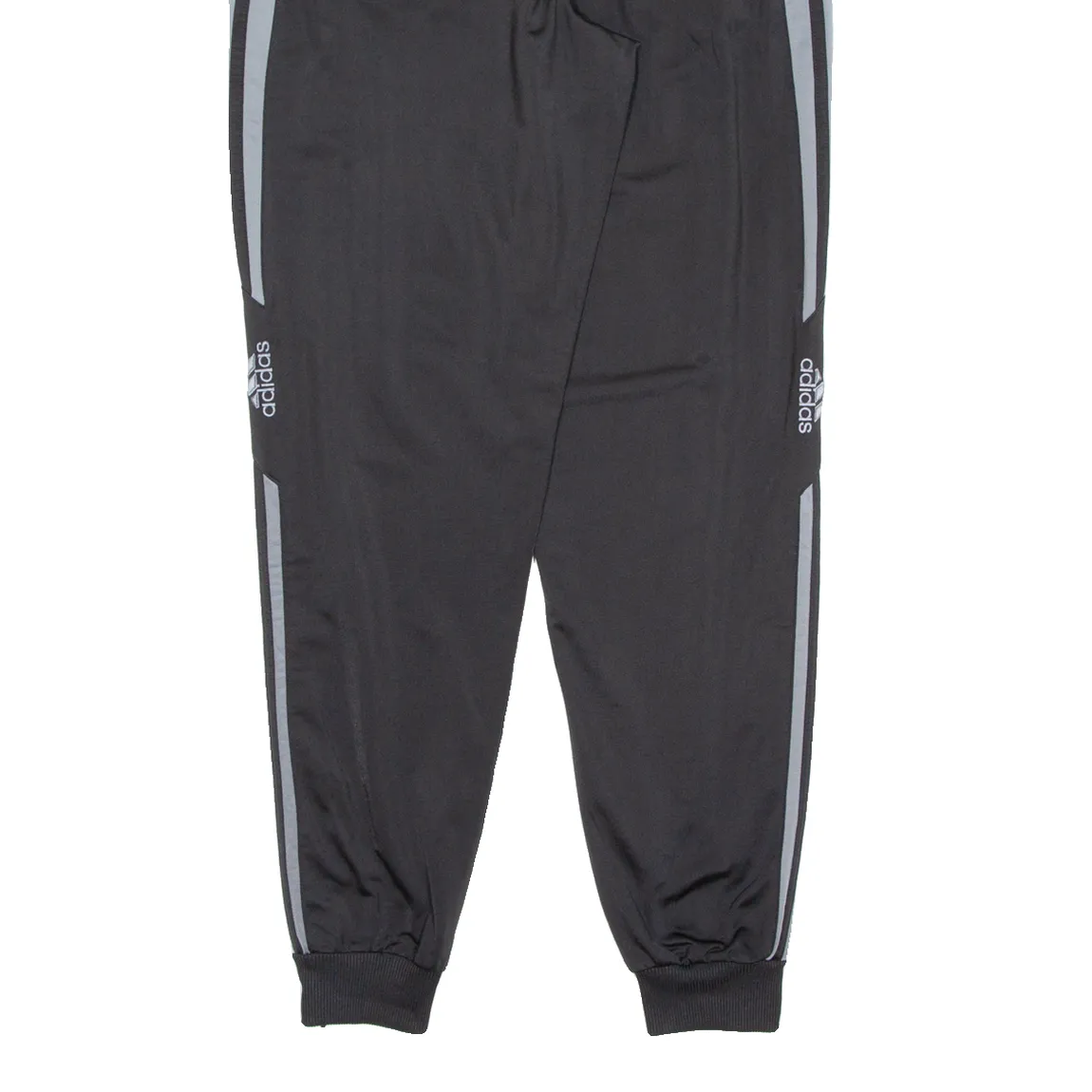 ADIDAS Mens Joggers Black Tapered L W32 L32