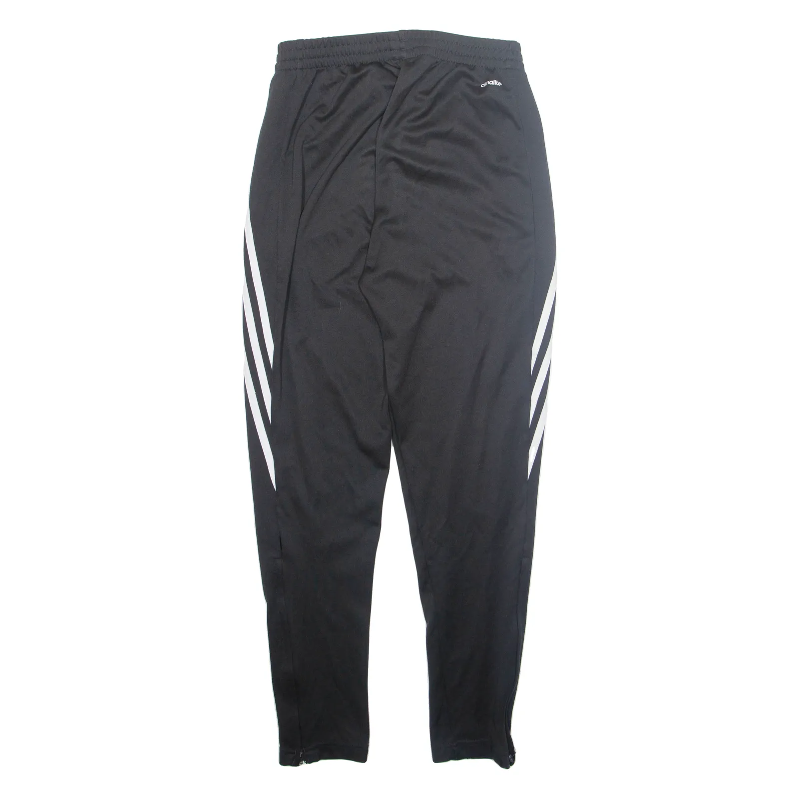 ADIDAS Mens Joggers Black Tapered M W26 L29