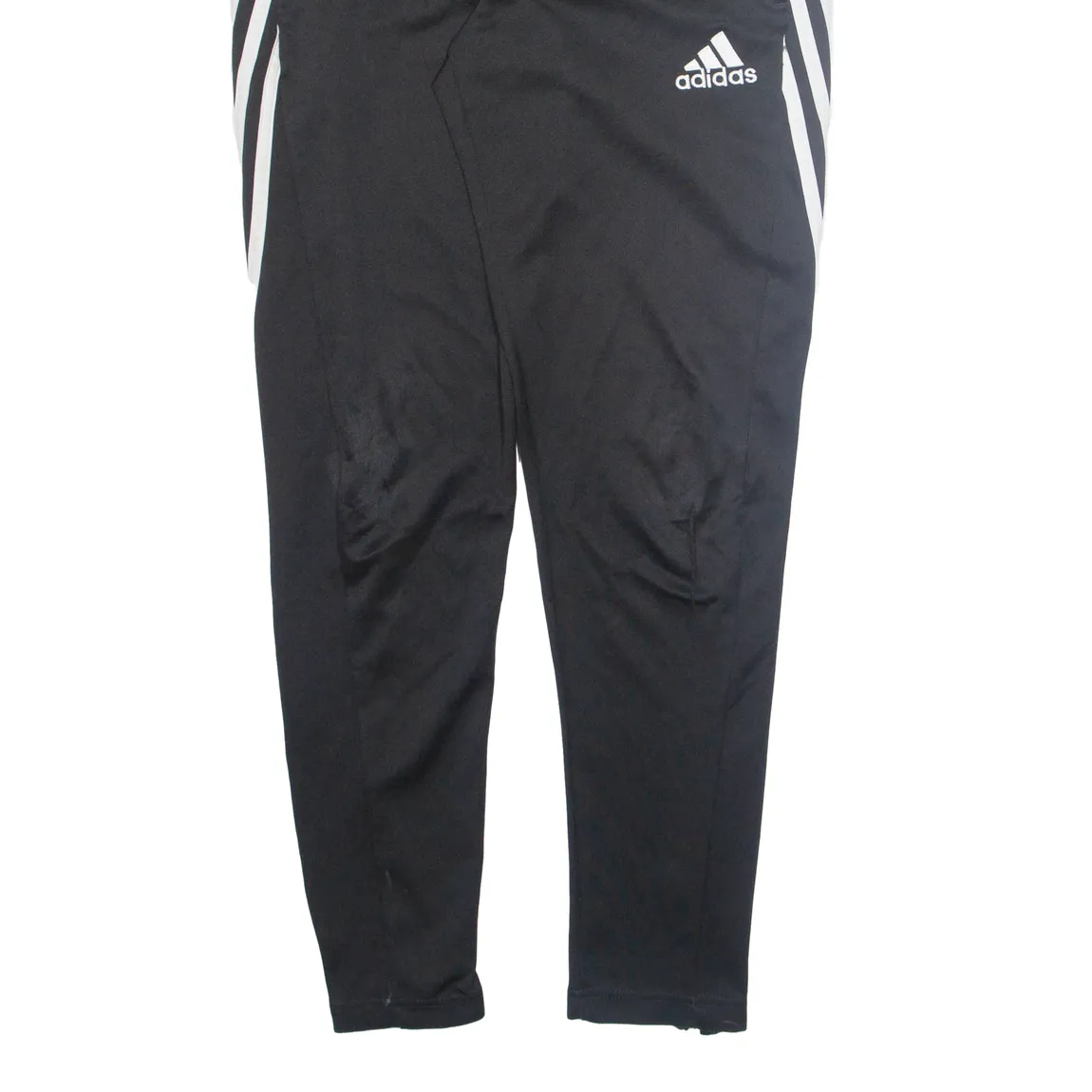 ADIDAS Mens Joggers Black Tapered M W26 L29