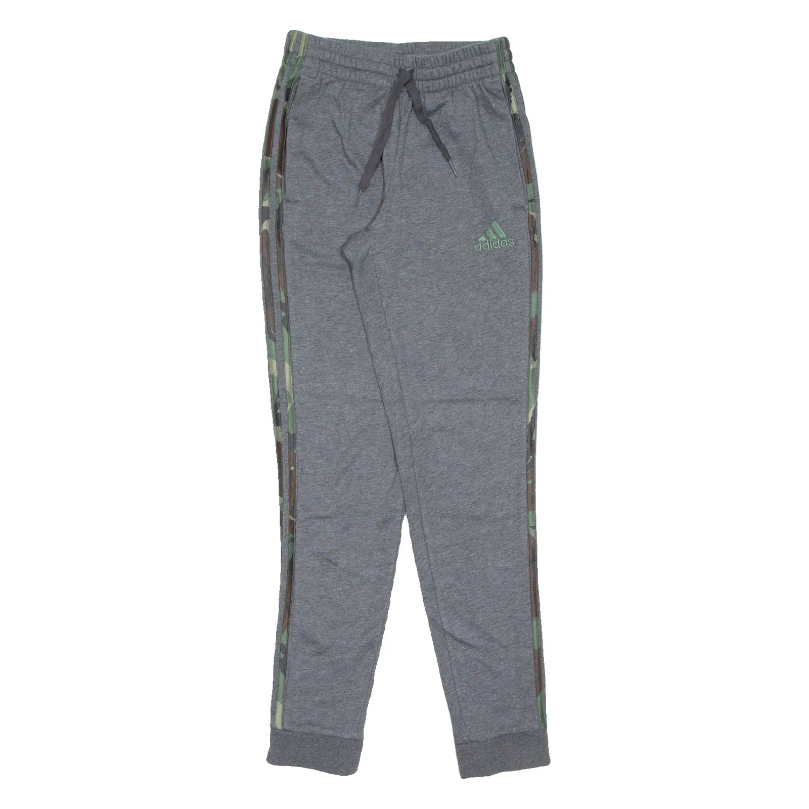 ADIDAS Mens Joggers Grey Tapered XS W24 L30