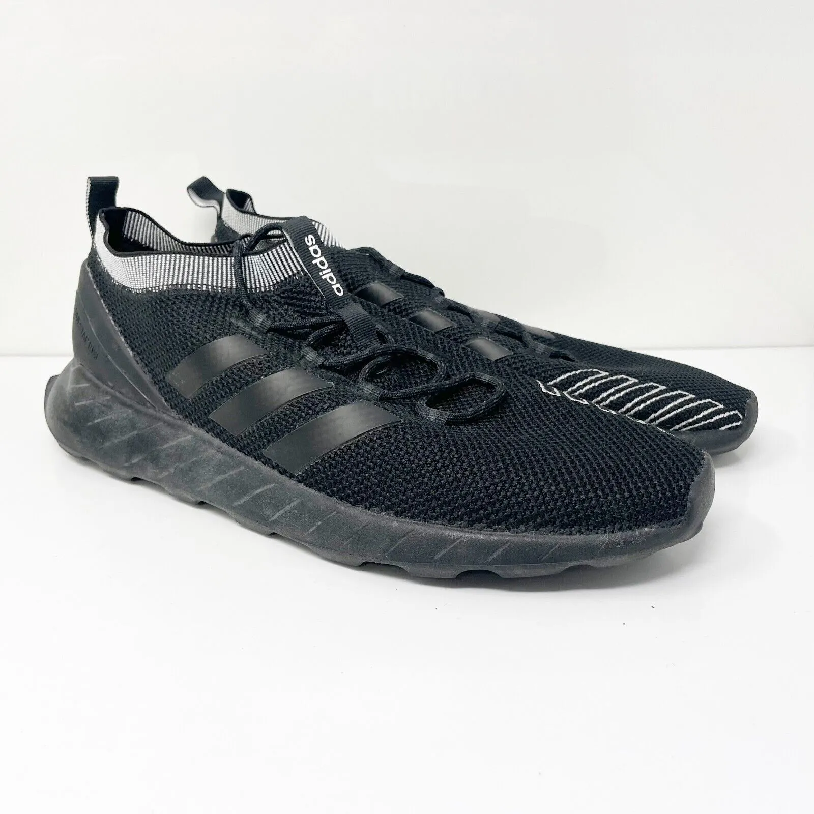 Adidas Mens Questar Rise BB7197 Black Running Shoes Sneakers Size 13