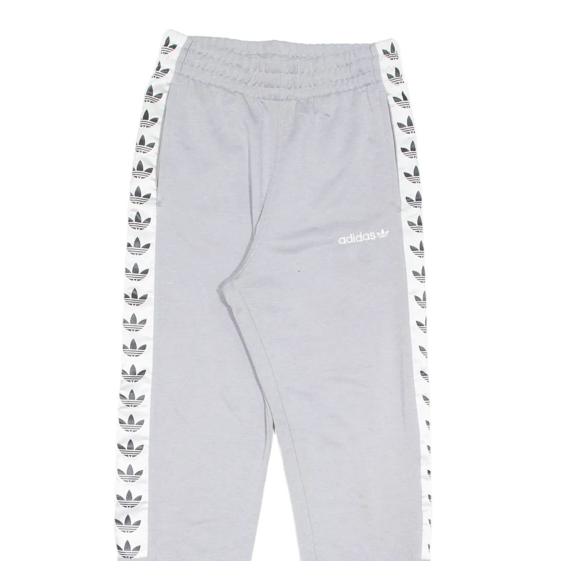 ADIDAS Womens Joggers Grey Tapered S W28 L28