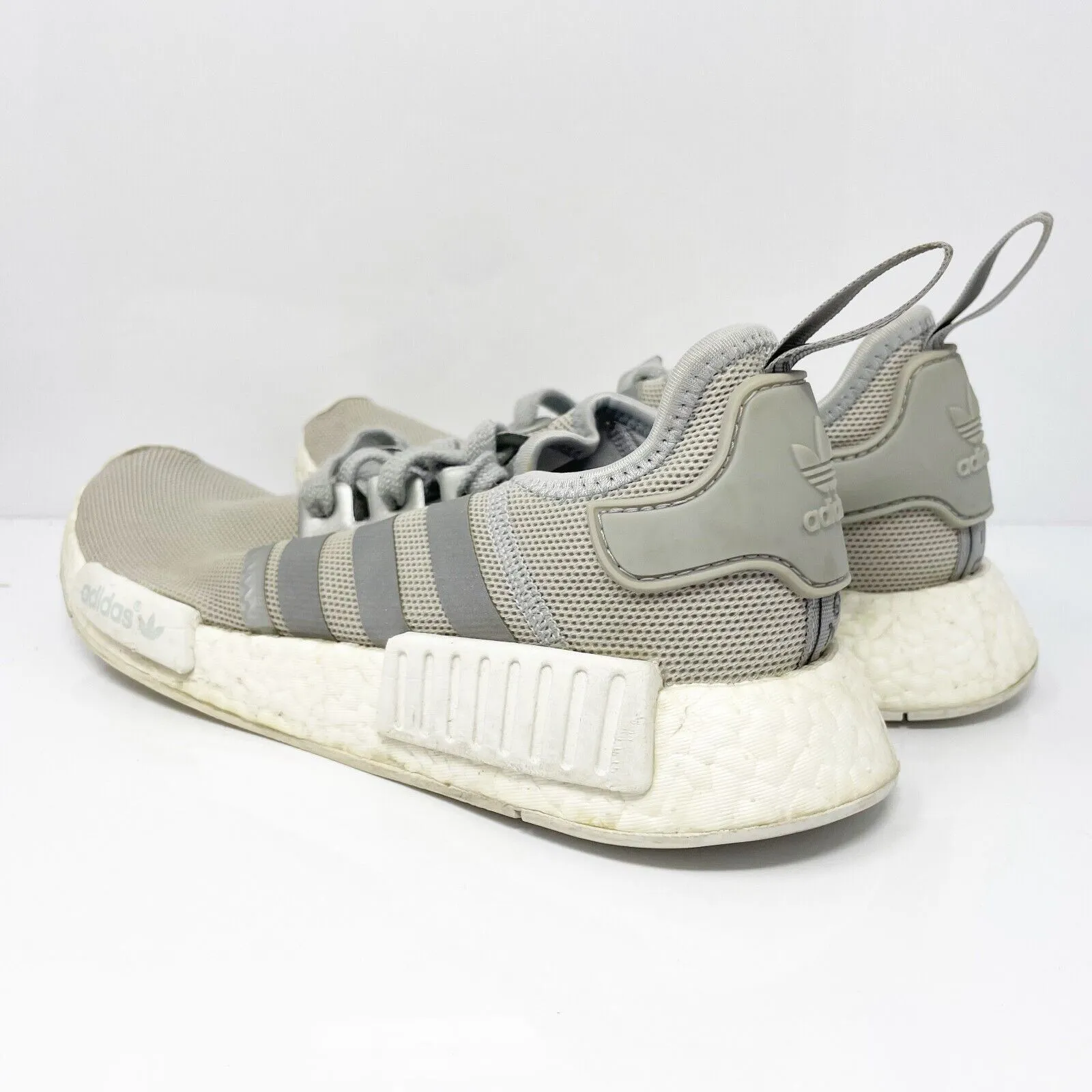 Adidas Womens NMD R1 S76004 Gray Running Shoes Sneakers Size 8.5