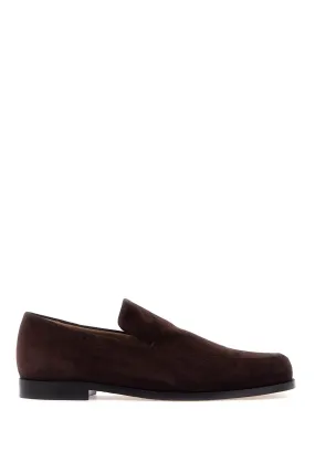 alessio suede leather mocc F4042 726 L726 COFFEE