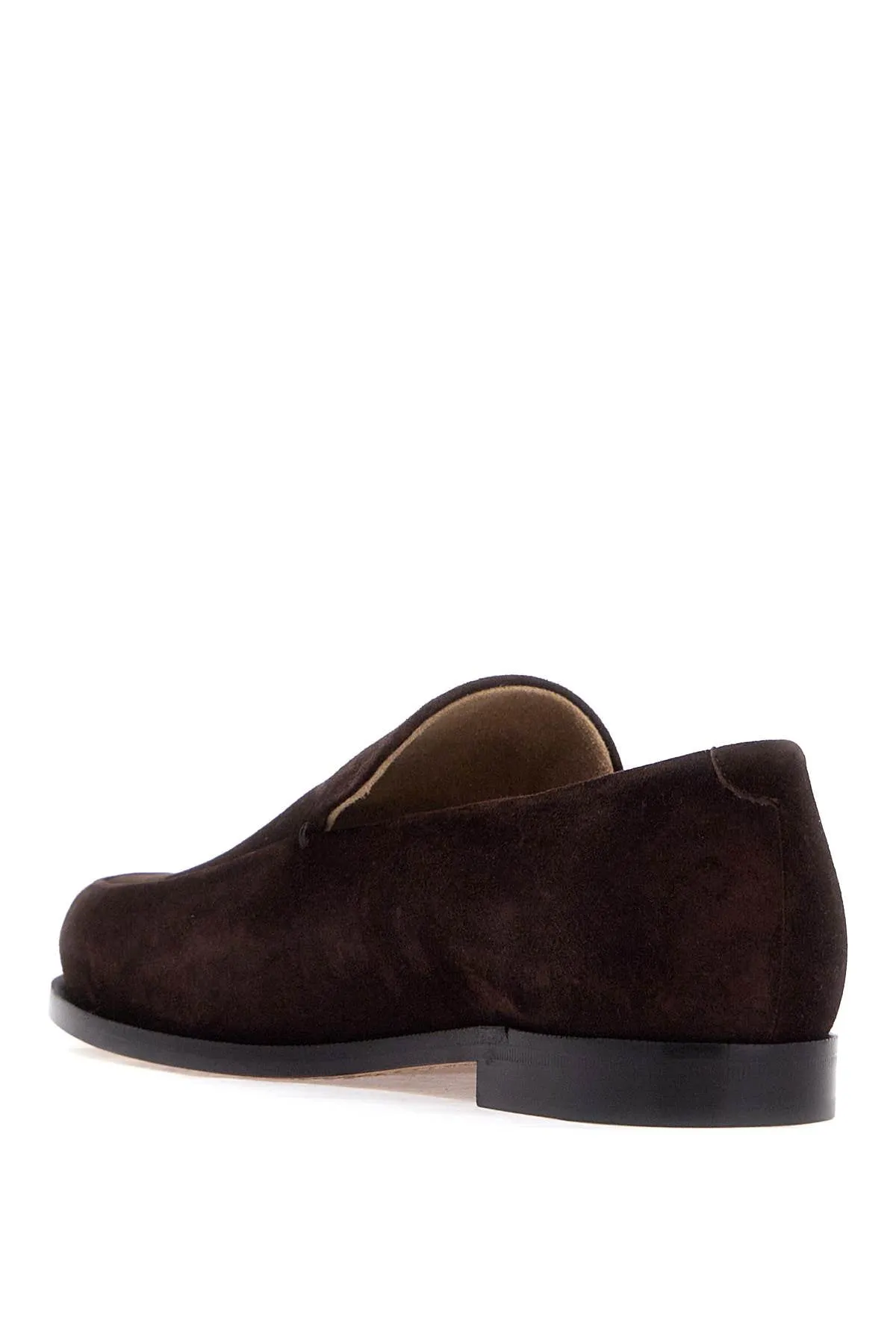 alessio suede leather mocc F4042 726 L726 COFFEE