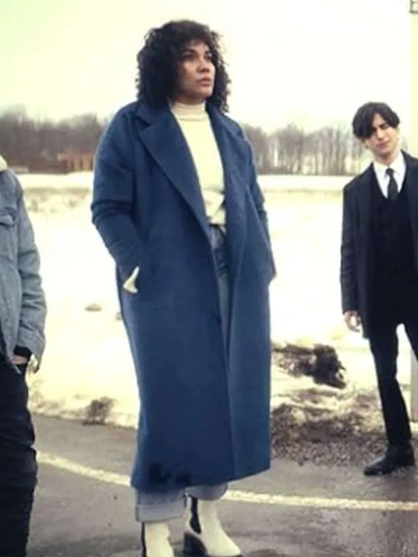 Blue Coat Worn by Allison Hargreeves in The Umbrella Academy