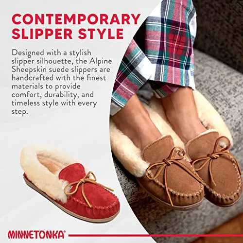 Alpine Sheepskin Moccasins for Women