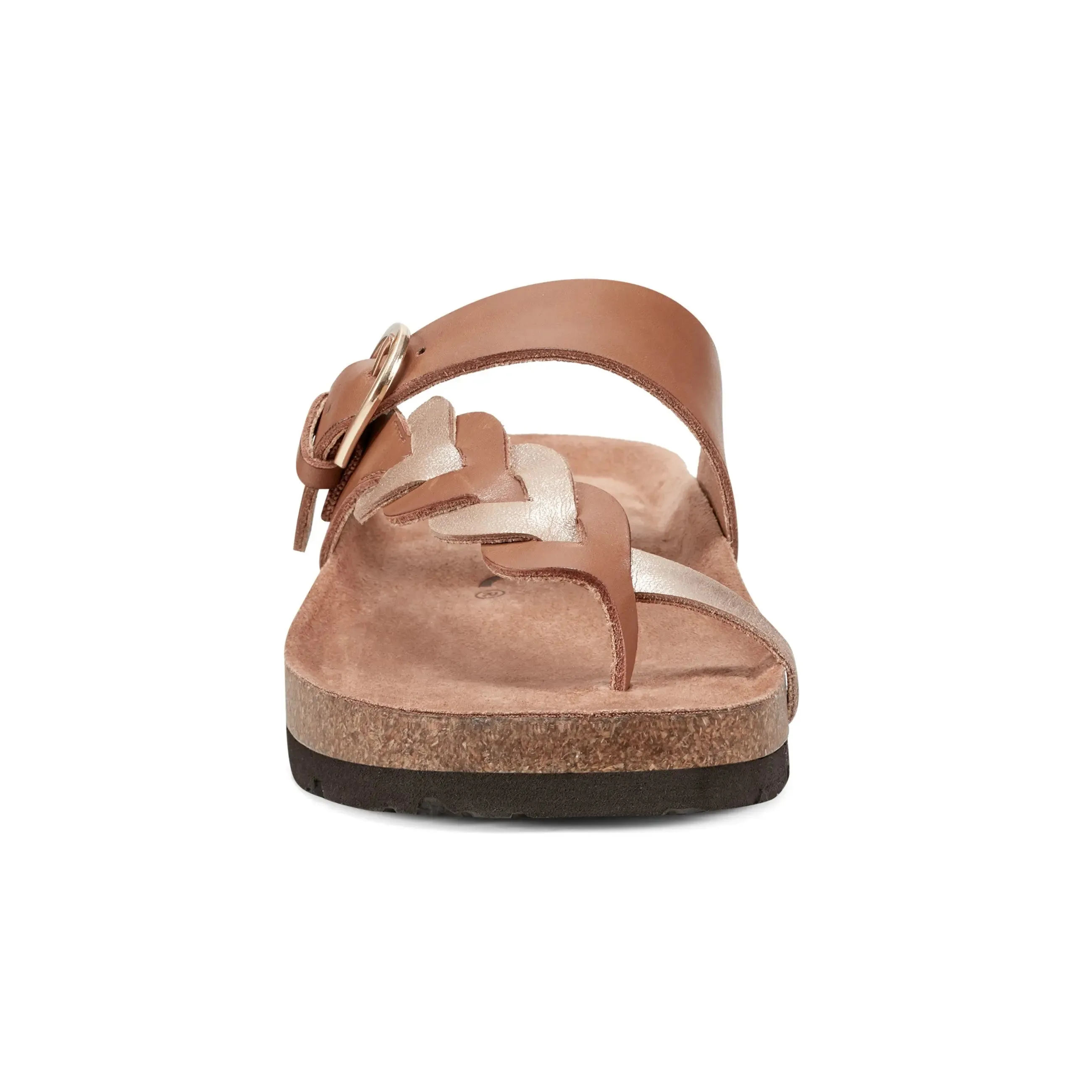 Alyce Casual Braided Flat Slip-On Sandals