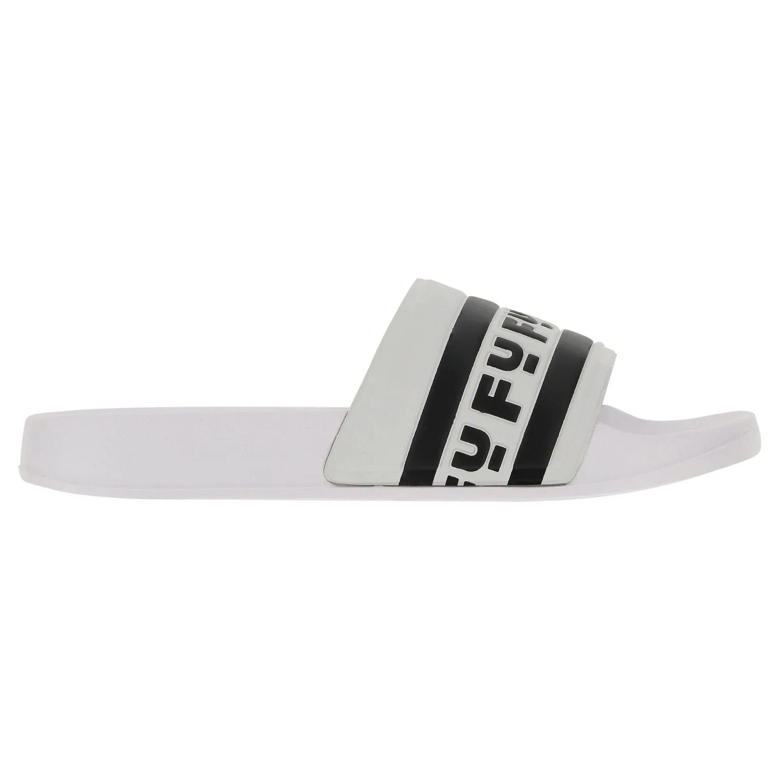 Amalfi Slide - White + Black