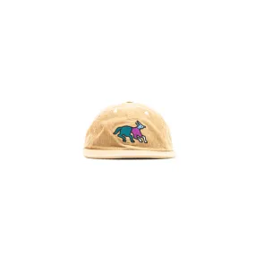 Anxious Dog 6 Panel Hat (Khaki)