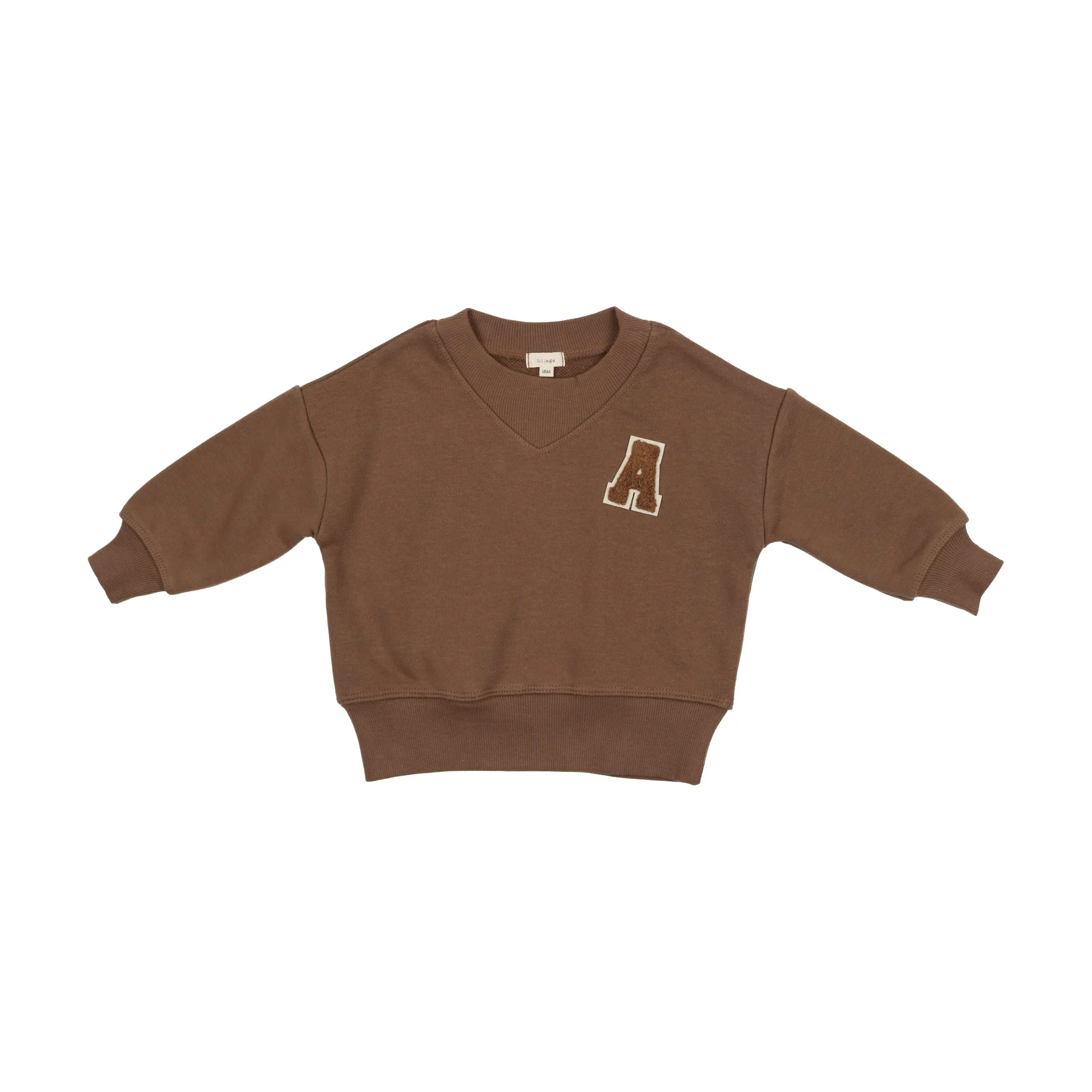 Applique V Sweatshirt