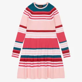 Junior Girls LS Knit Multicolor Dress by Armani