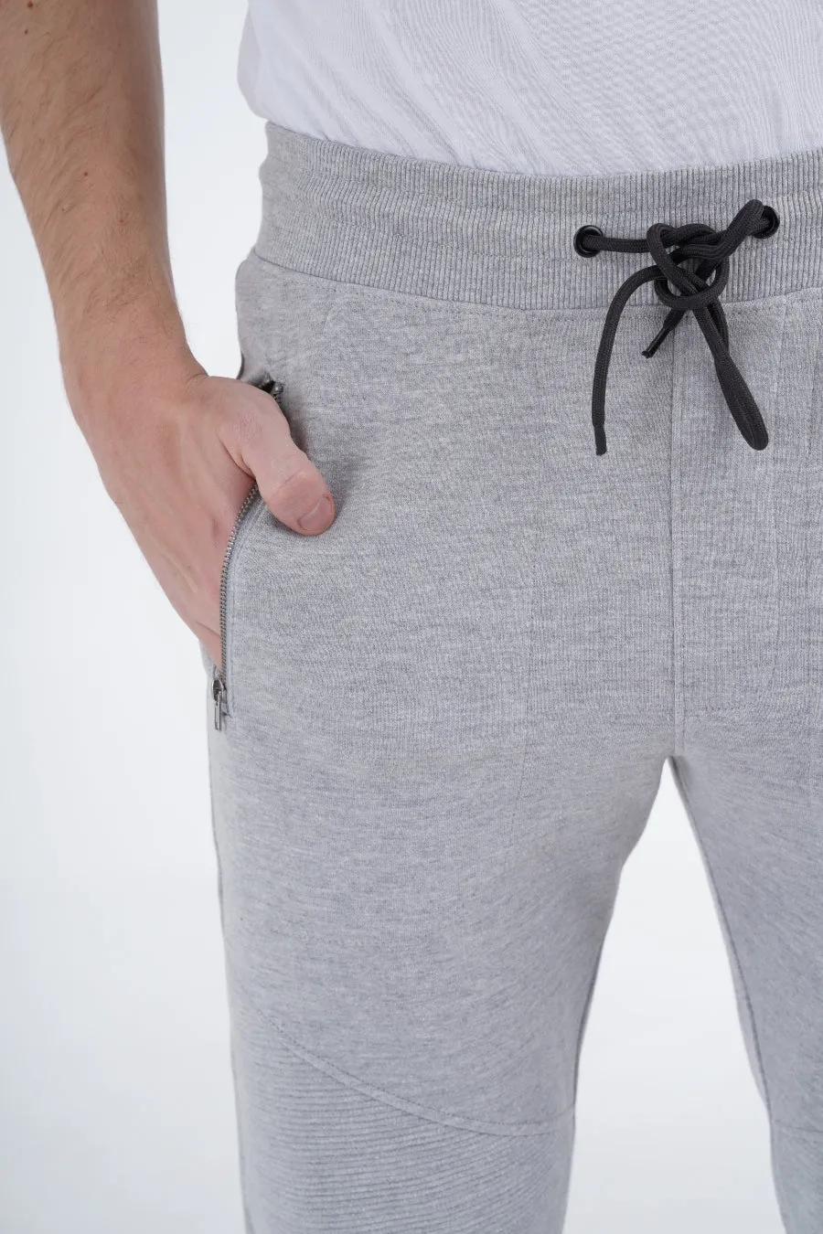 Ash Zipper Joggers