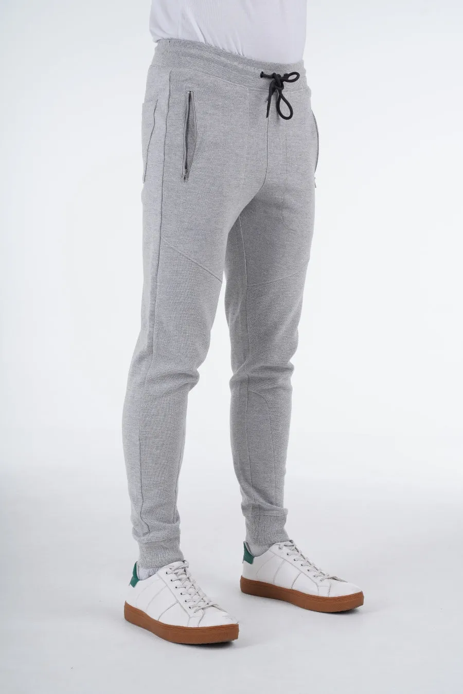 Ash Zipper Joggers