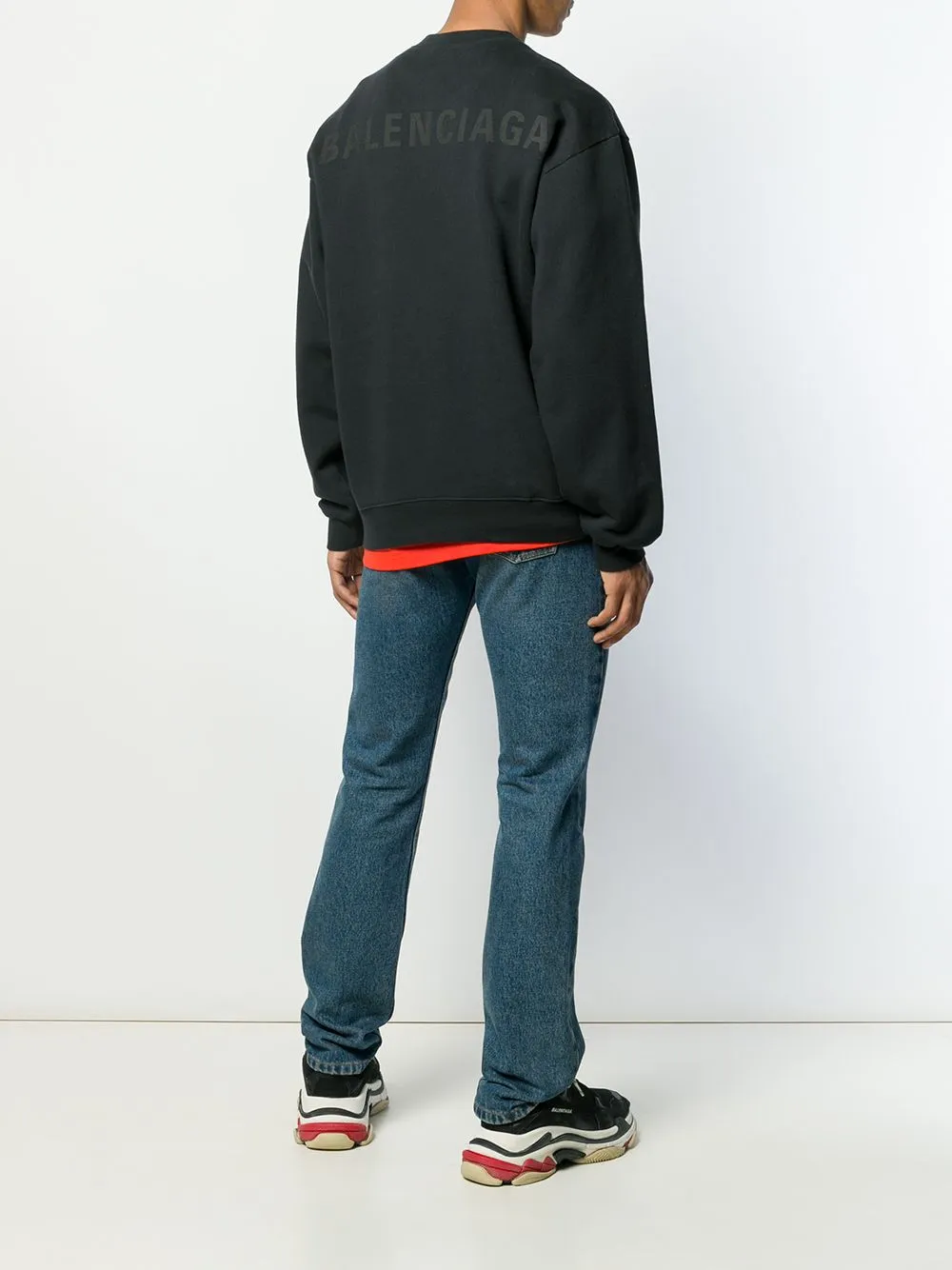 BALENCIAGA TONAL LOGO SWEATSHIRT