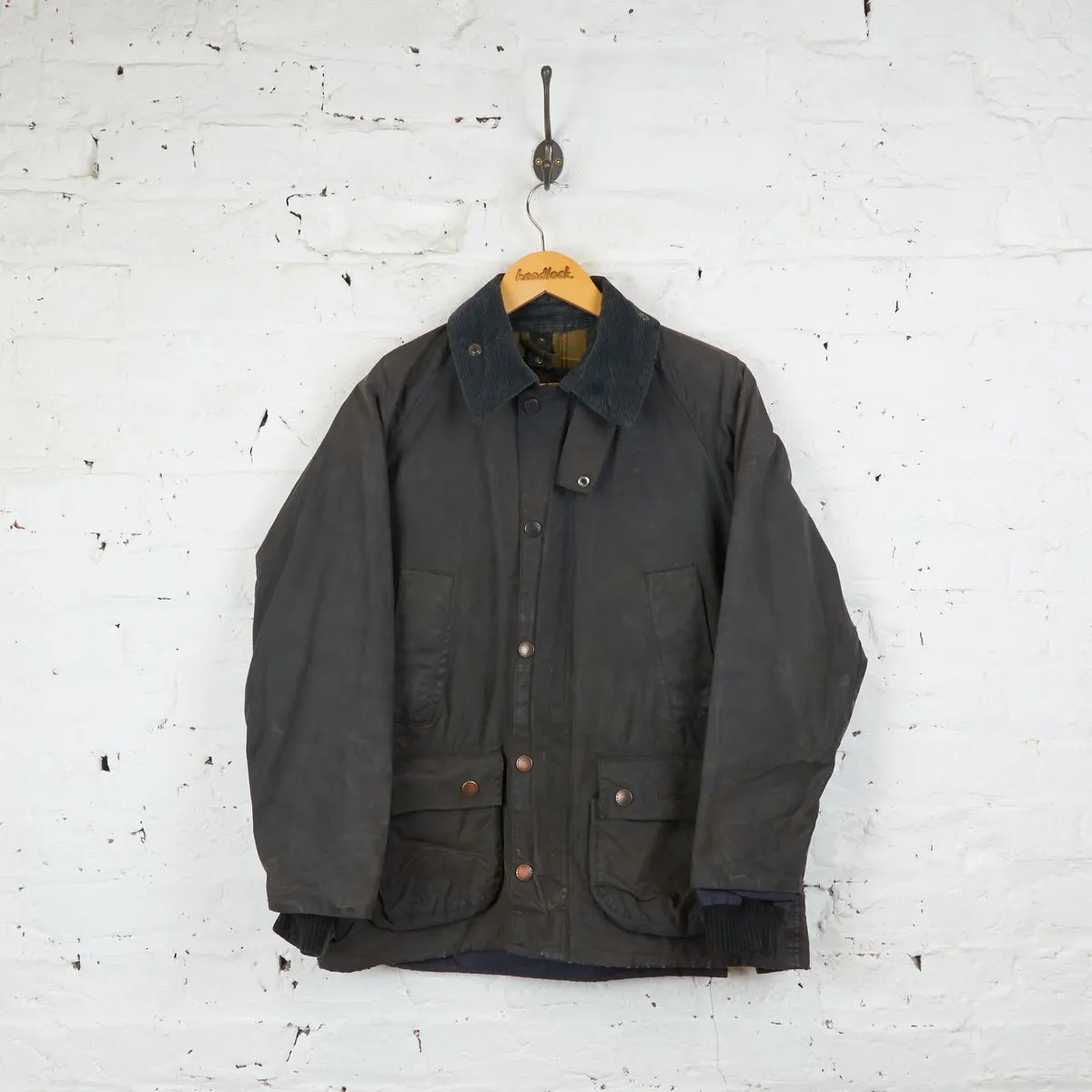 Barbour Bedale Blue Wax Jacket