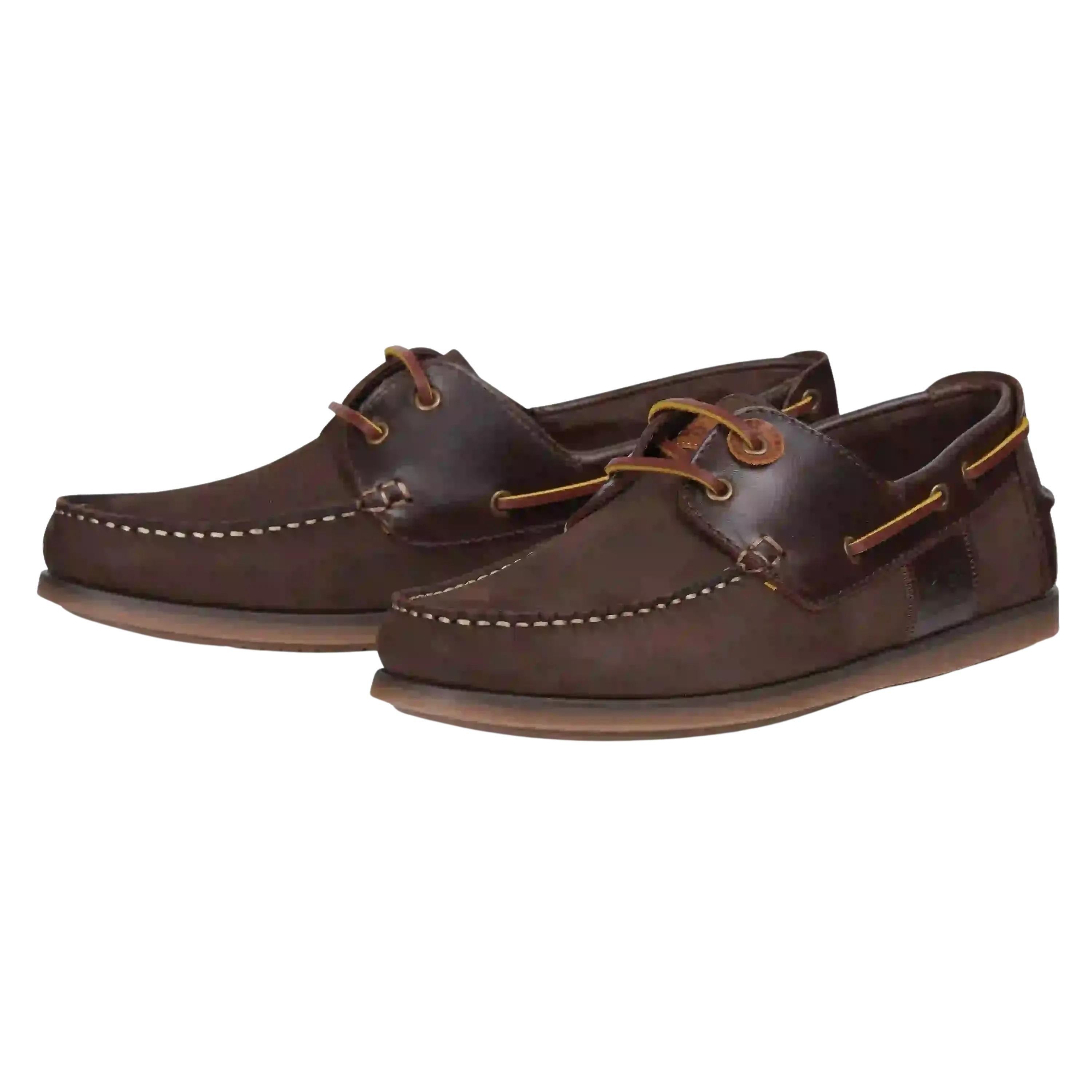 Barbour Capstan Boat Shoes in Brown