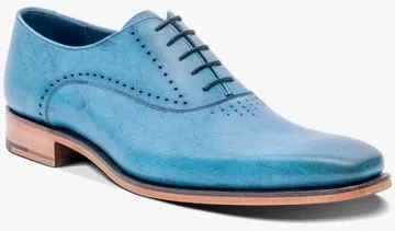 Barker Shoes - Navy Calf Oxford - Witney.