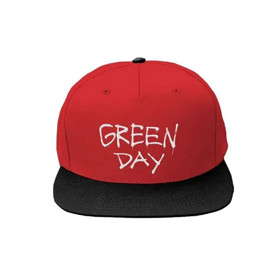 Baseball Hat - Green Day - Radio Hat - Red