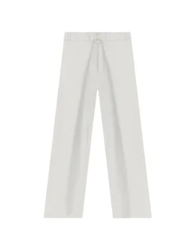 Basics Buckled Tailored Trousers - Cream