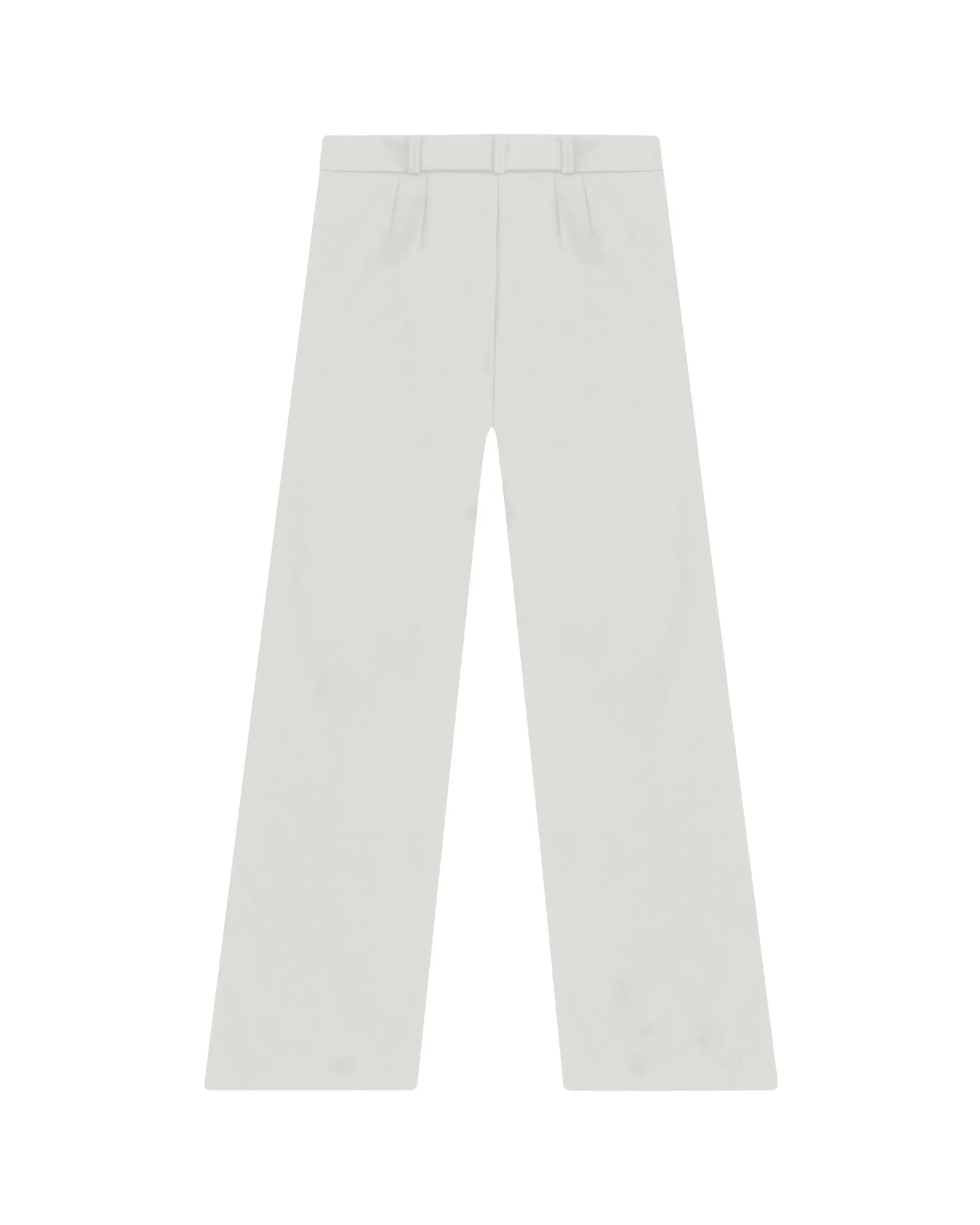 Basics Buckled Tailored Trousers - Cream