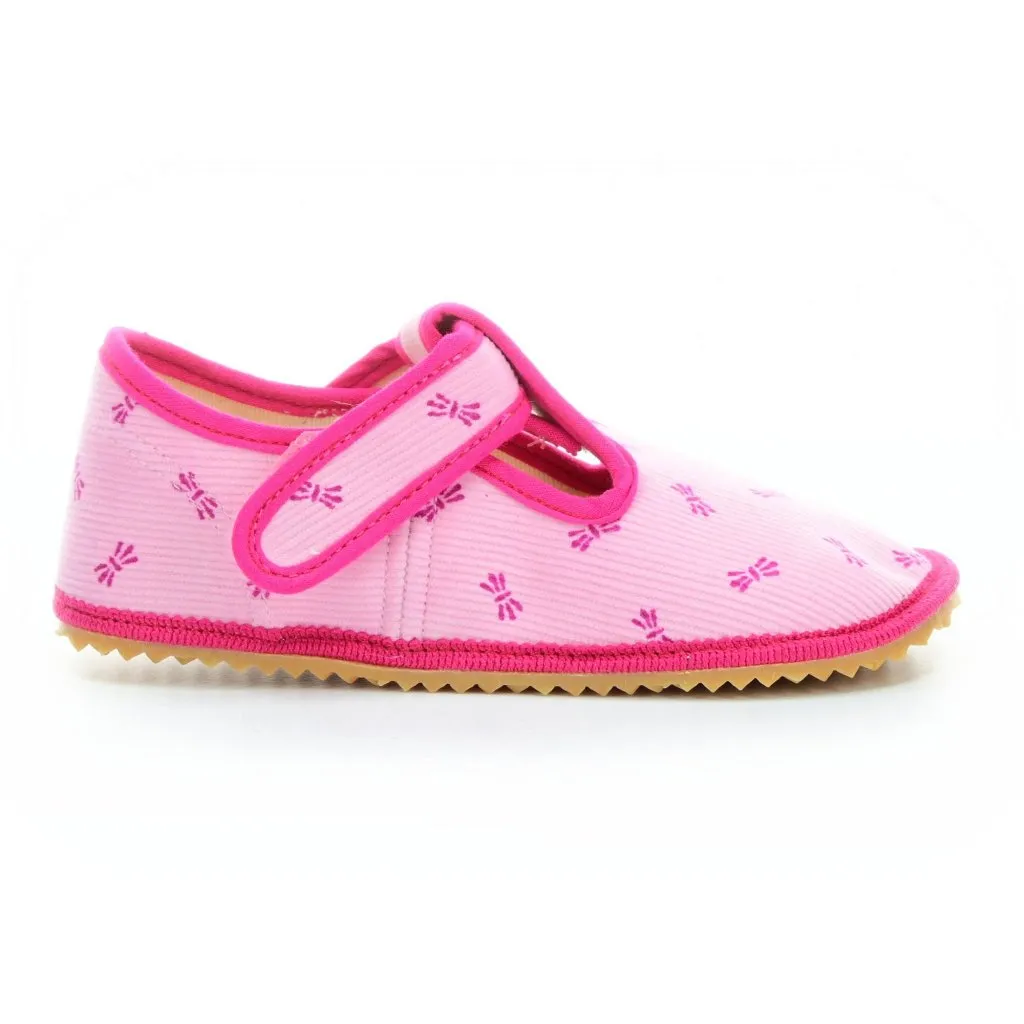 Beda pink barefoot slippers - Beda Bows BF-060010/W