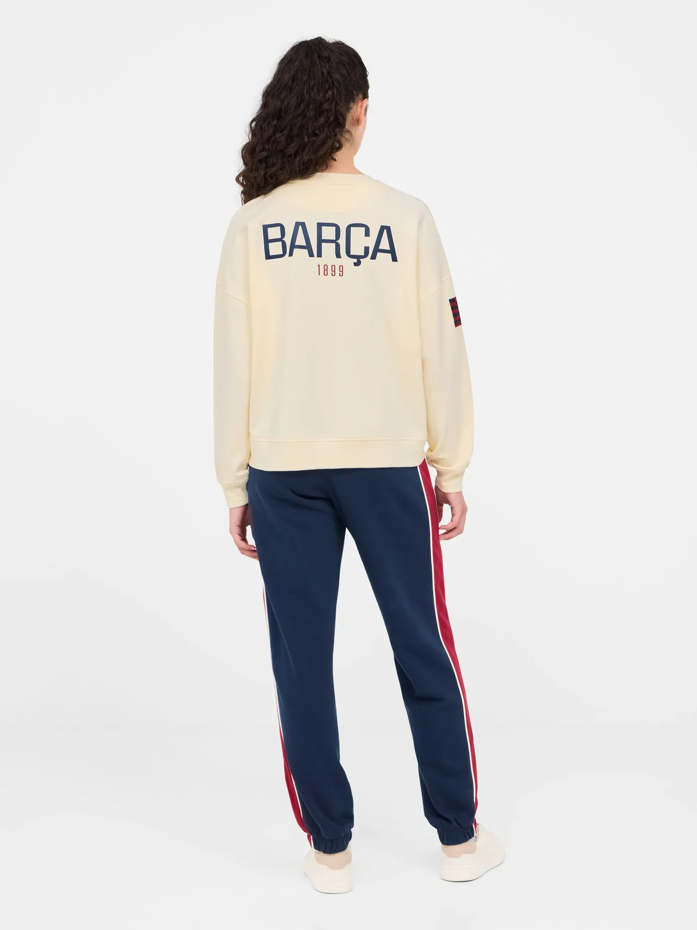 Beige Sweatshirt for Women - Bara
