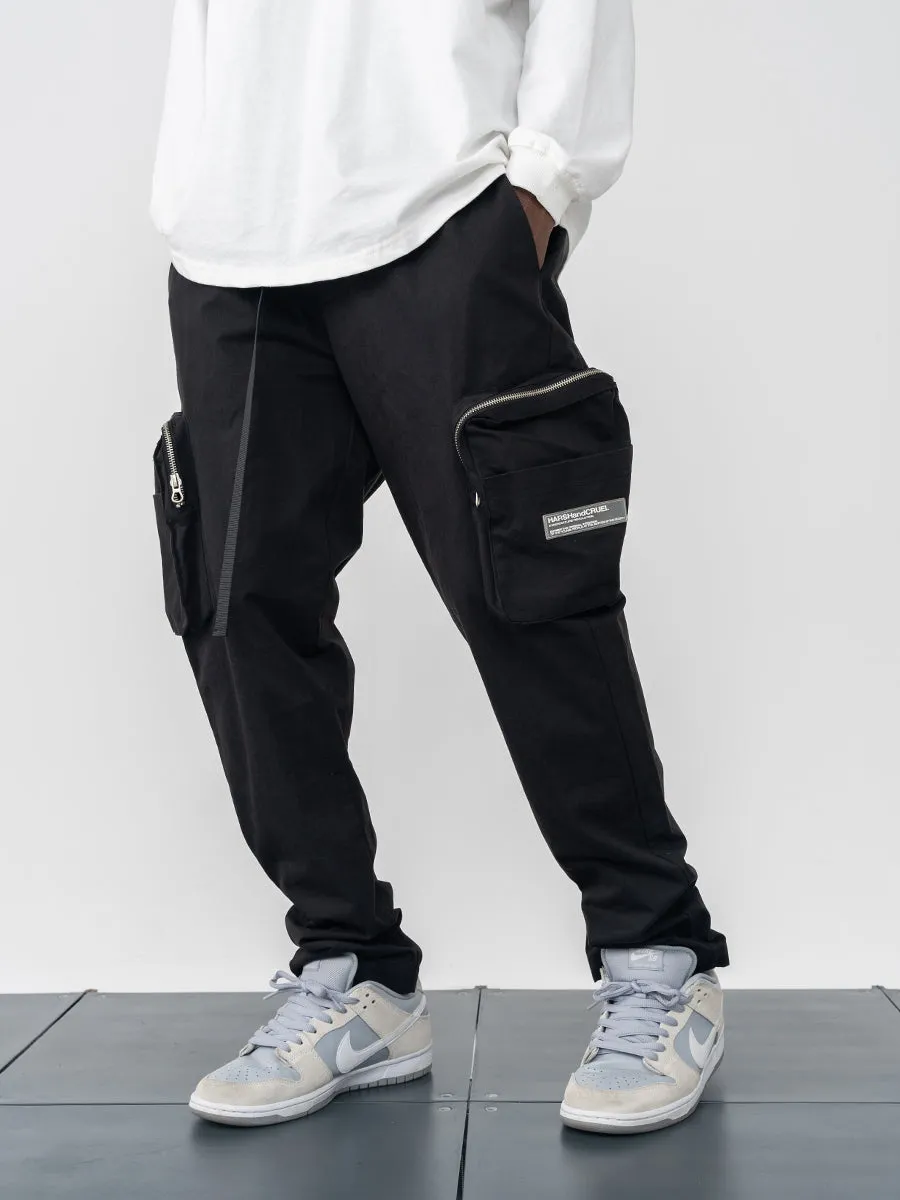 Belted Cargo Trousers