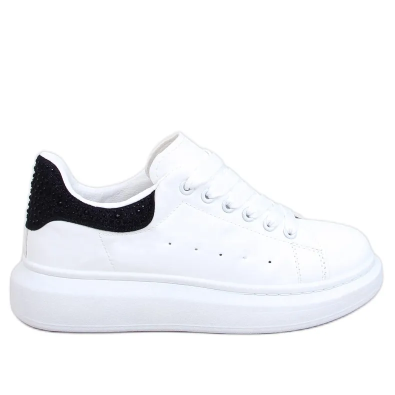 Berdine Whiteblack Platform Sneakers