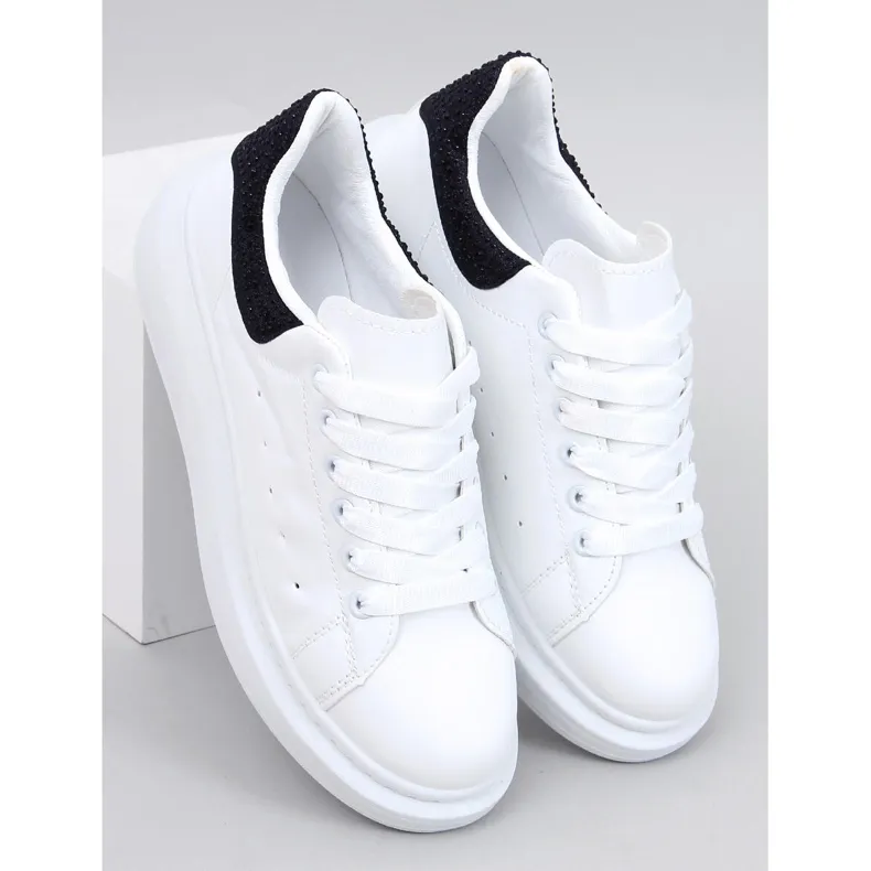 Berdine Whiteblack Platform Sneakers