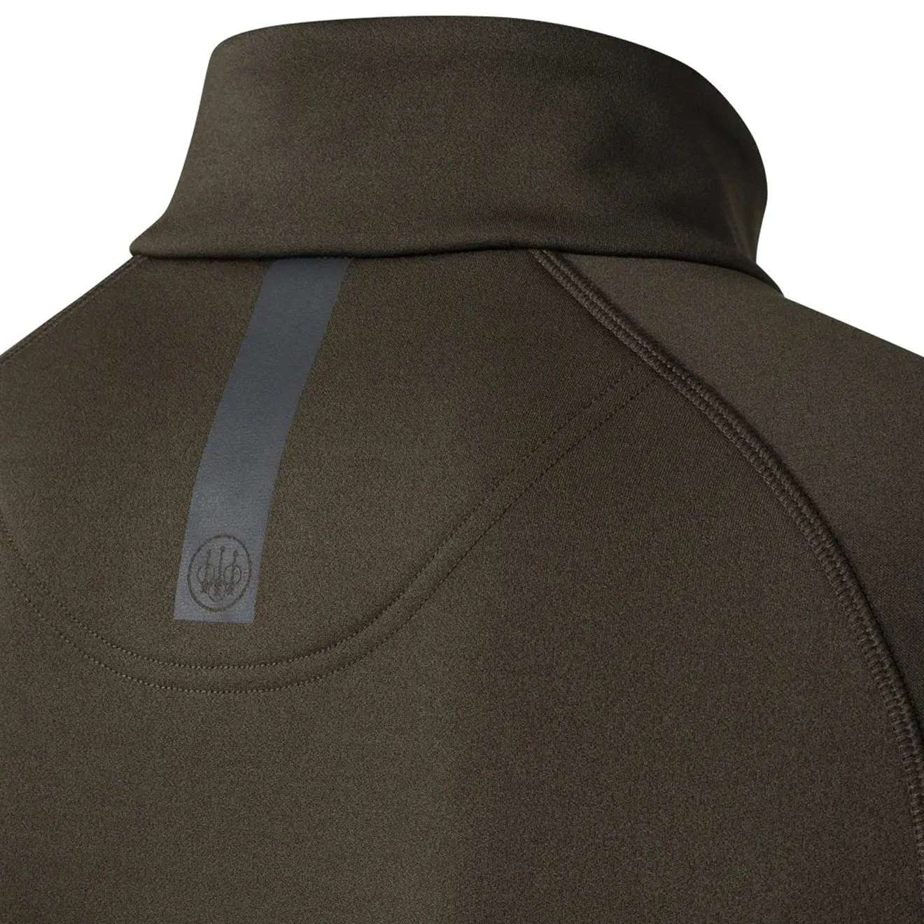 Beretta Green Moss Stretch Tech Half Zip Fleece