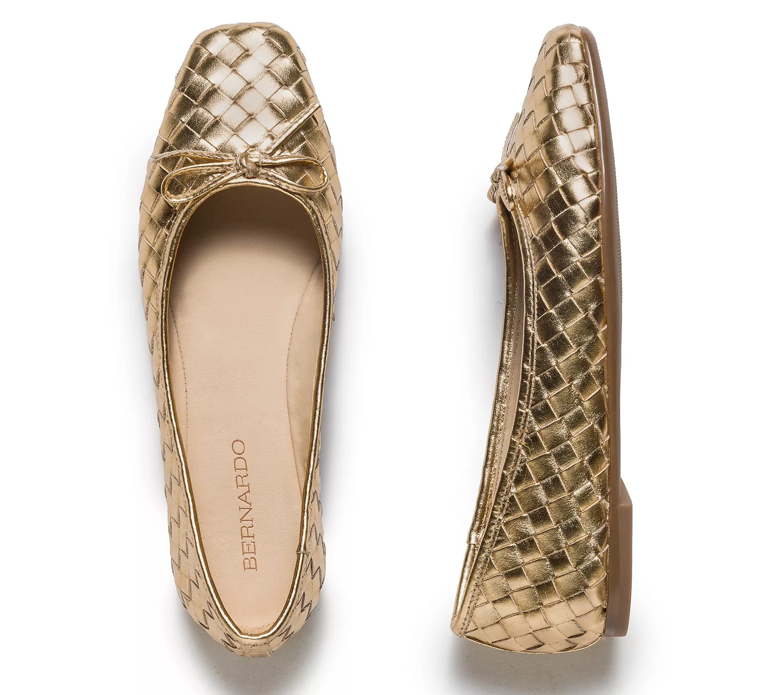 Bernardo Gwynn Woven Ballet Flat