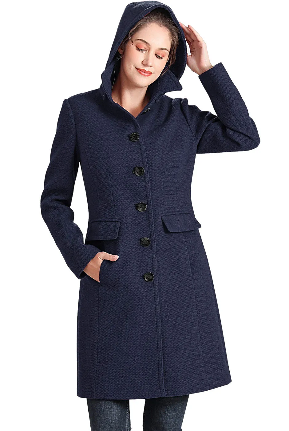 BGSD Women's Wool Walker Coat