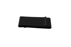 Black 3cm Wide Double Layer Money Clip