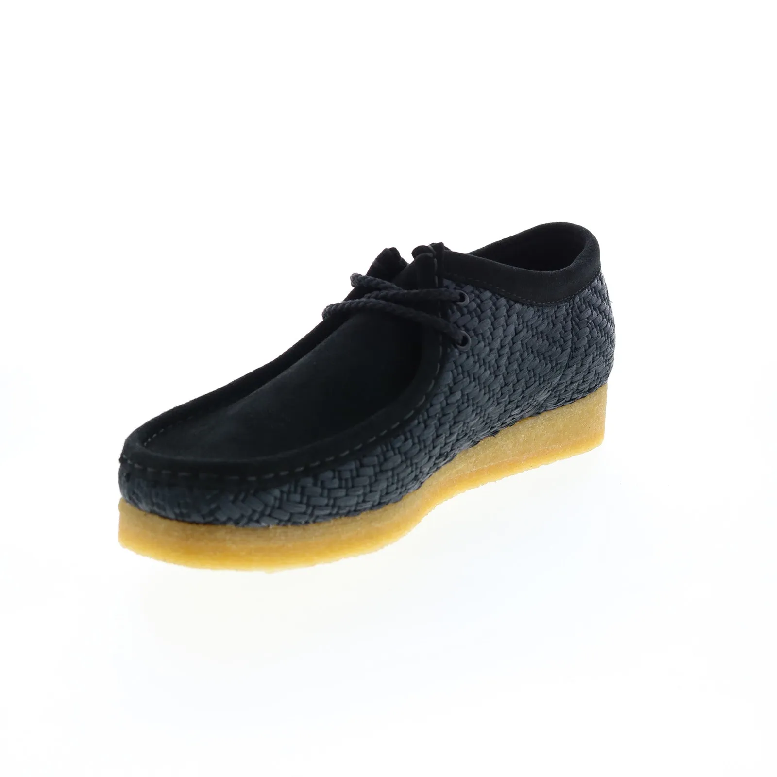 Black Lace Up Casual Shoes