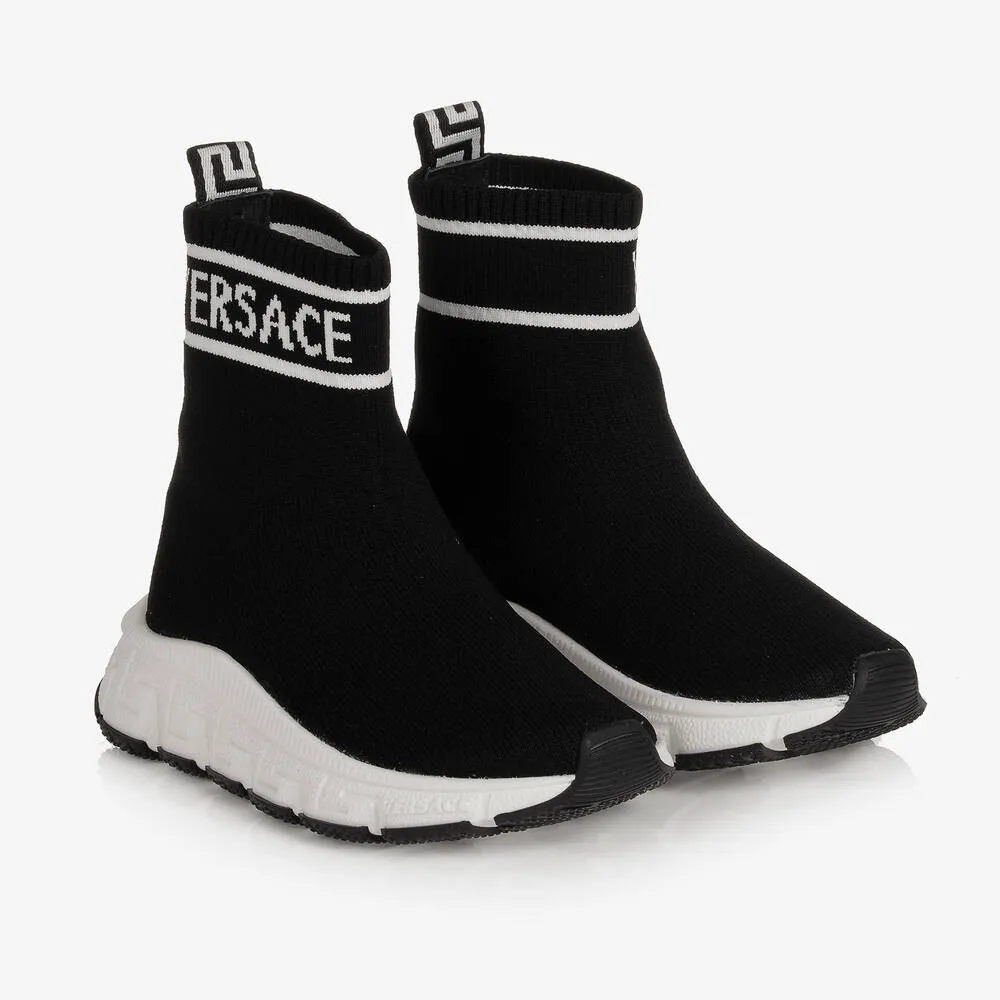 Black Trigreca Sock Trainers