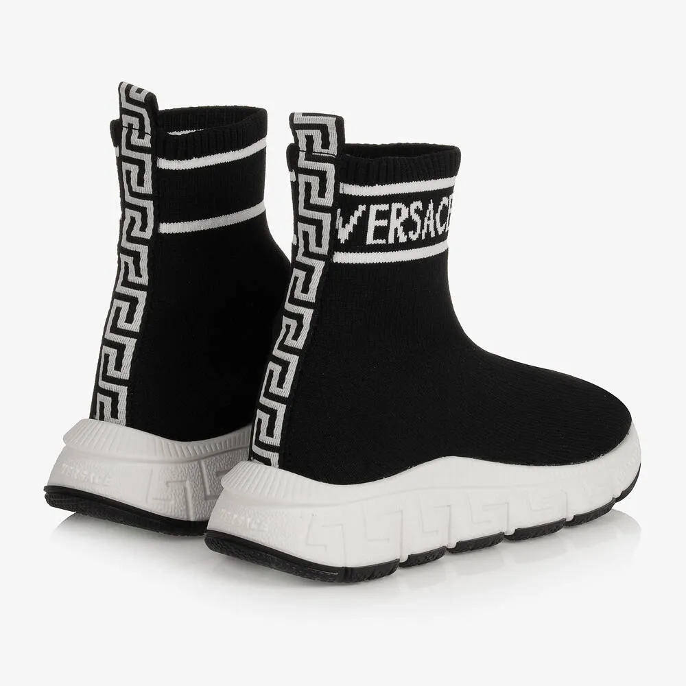 Black Trigreca Sock Trainers