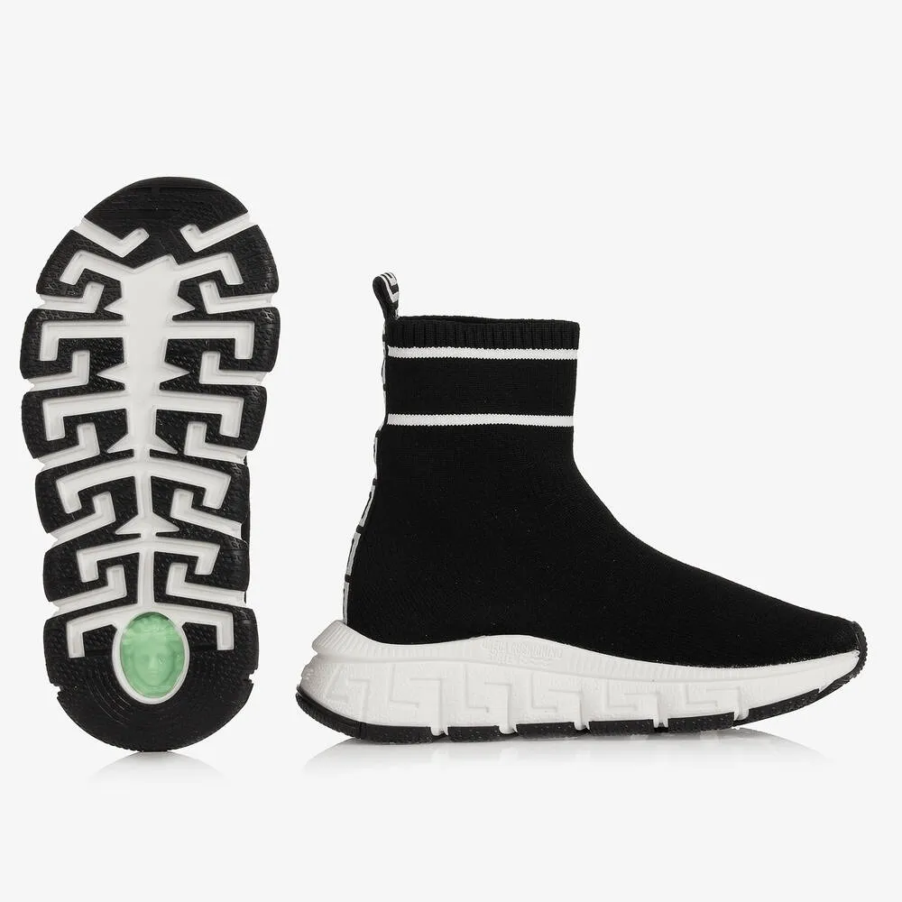 Black Trigreca Sock Trainers