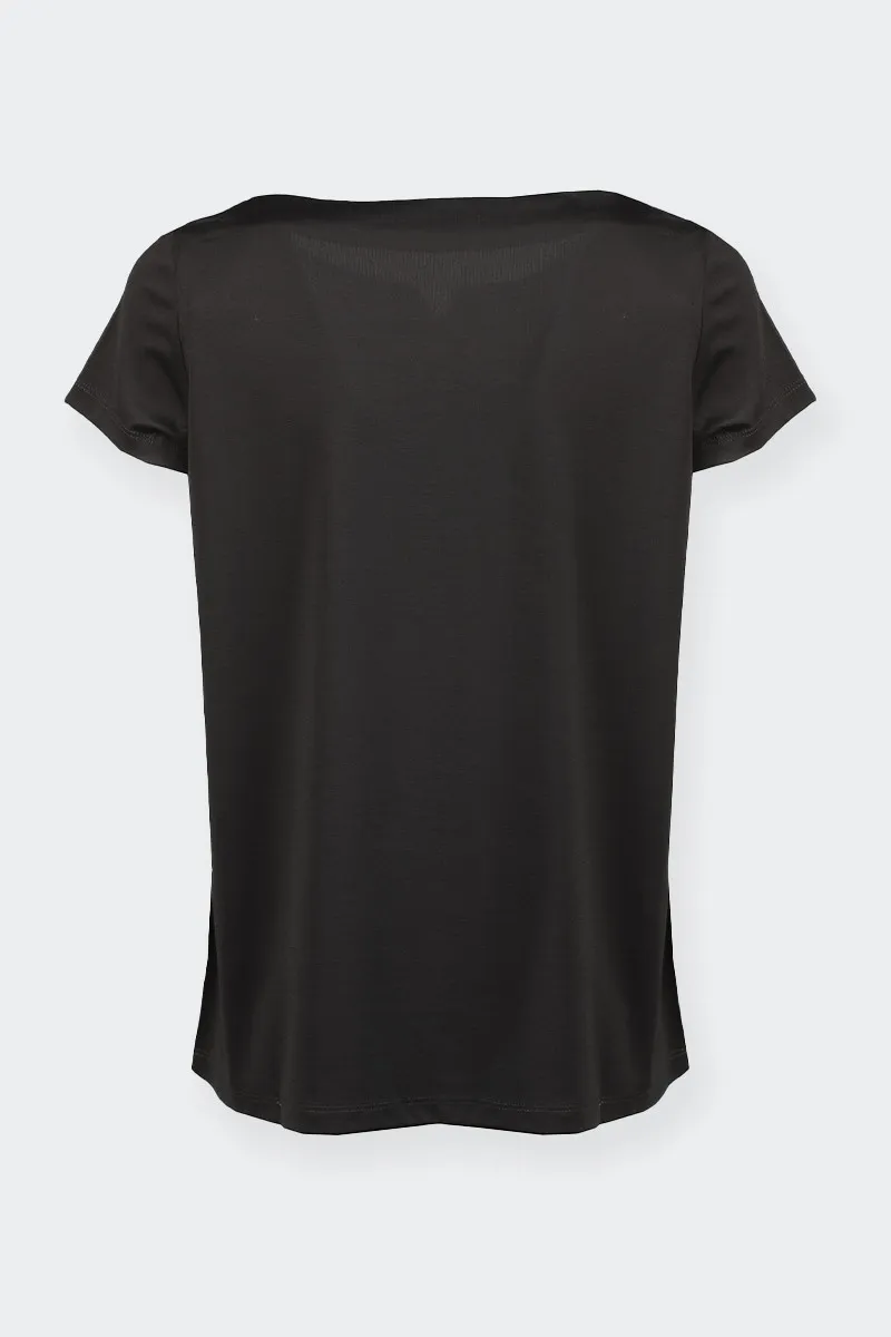 Black V-Neck T-Shirt