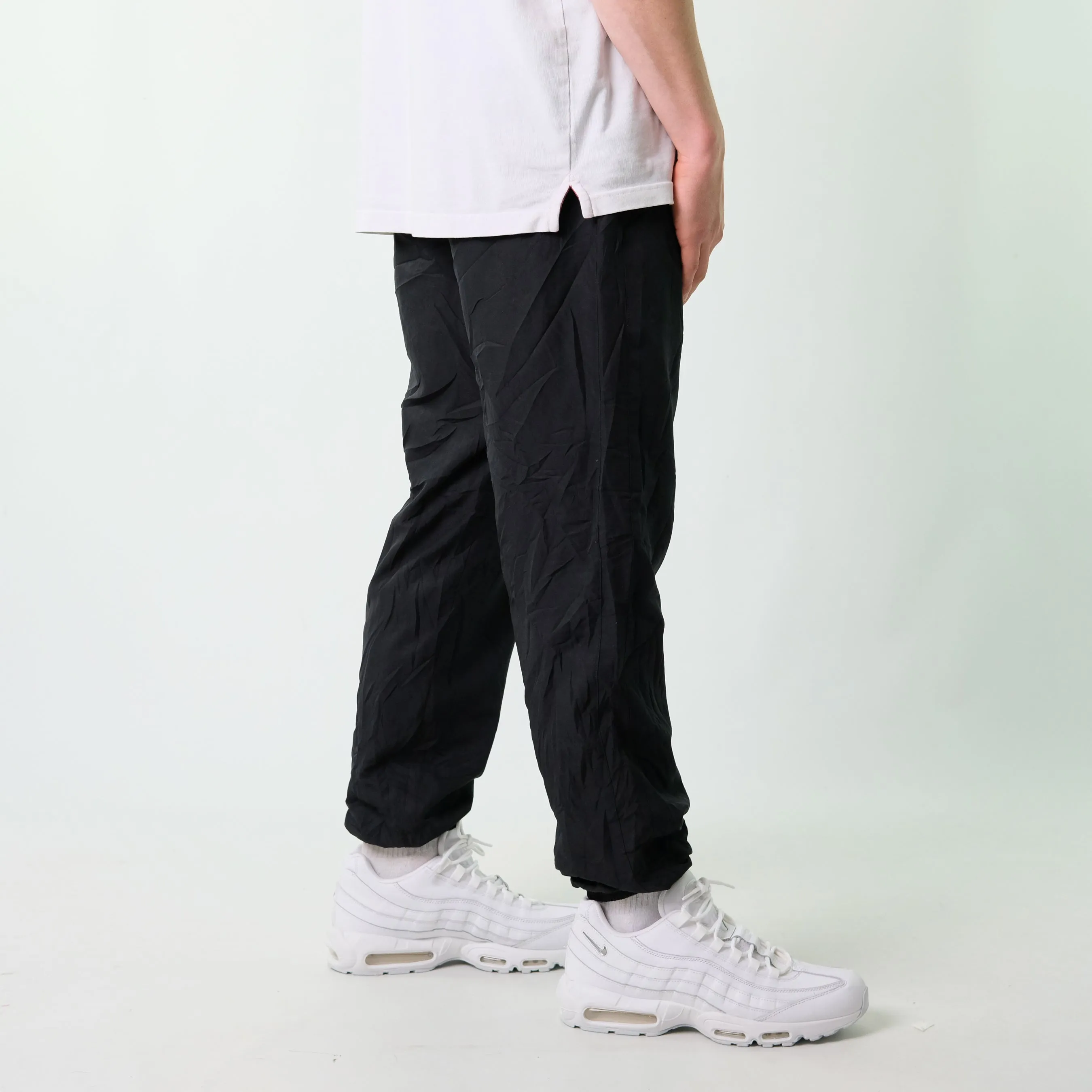 Black y2ks Nike Tracksuit Bottoms  Baggy Pants (34x30)